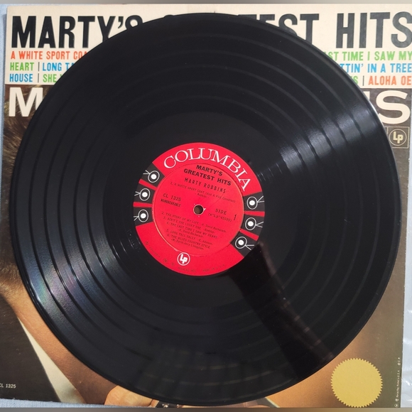 Marty's Greatest Hits - Marty Robbins  CL1325  Columbia 1959 - Picture 4 of 7